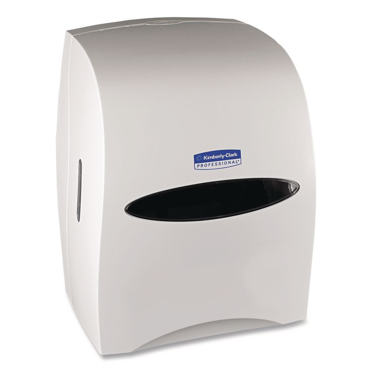 Sanitouch Hard Roll Towel Dispenser For 1.75" Core, 12.63 x 10.2 x 16.13, White
