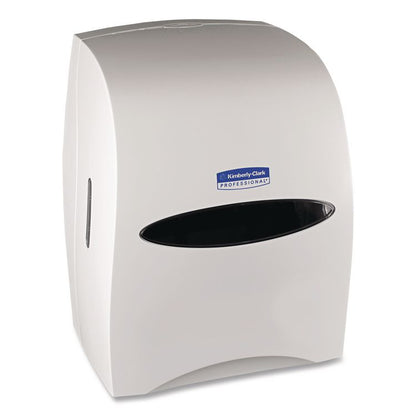Sanitouch Hard Roll Towel Dispenser For 1.75" Core, 12.63 x 10.2 x 16.13, White