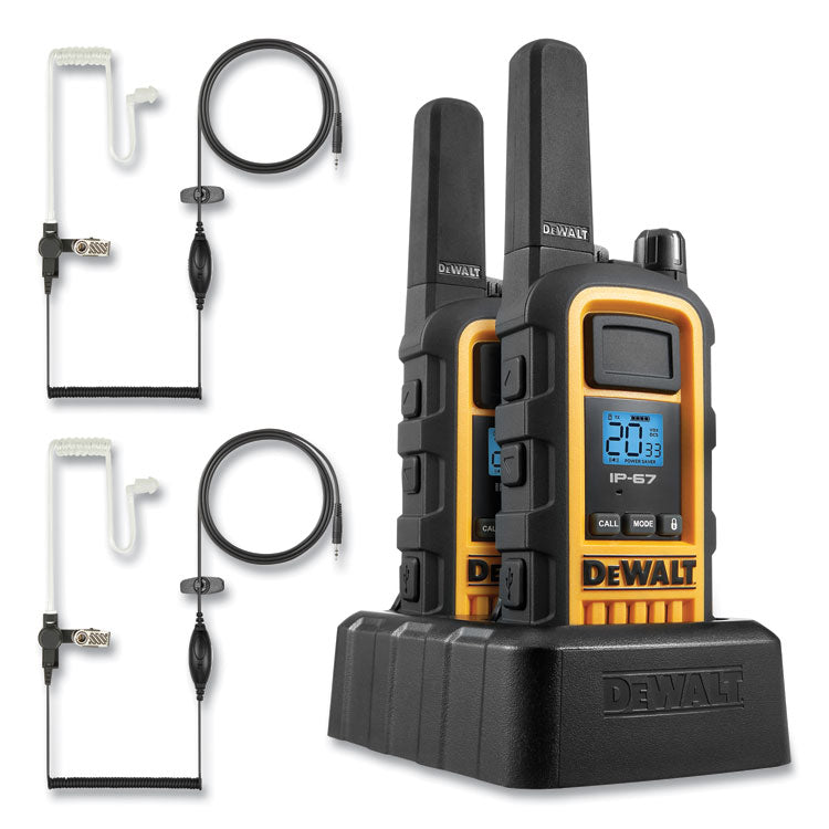 1DXFRS800SV1 FRS Two-Way Radios, 2 Radios, 2 W, 22 Channels