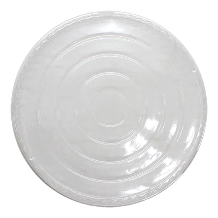Plastic Lid for Food Bucket, for 48 oz Buckets, Clear, Plastic, 270/Carton