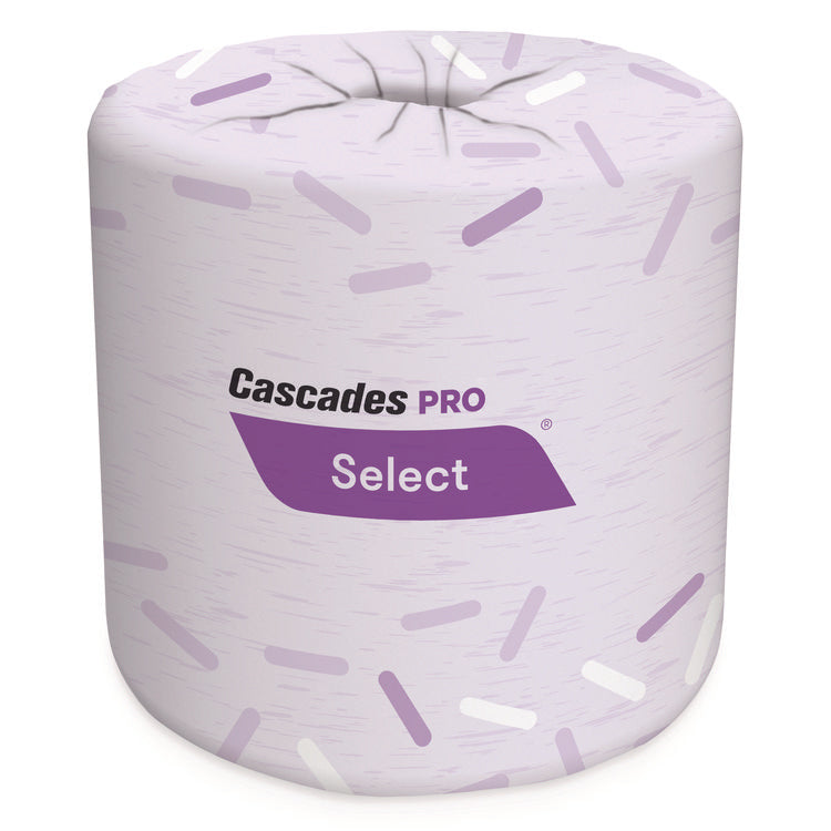 Select Standard Bath Tissue, Septic Safe, 2-Ply, White, 420 Sheets/Roll, 48 Rolls/Carton