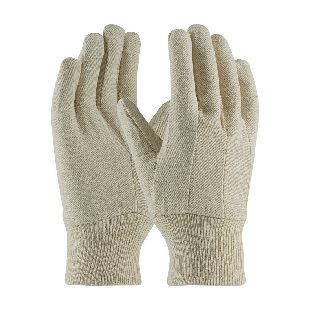PIP Econ COTT/POLYEST Canvaspalm Glove-knit-ladies, 12 Pairs/Pack