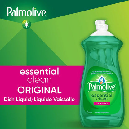 Dish Soap Liquid, Fresh Scent, 28 oz Bottle, 9/Carton