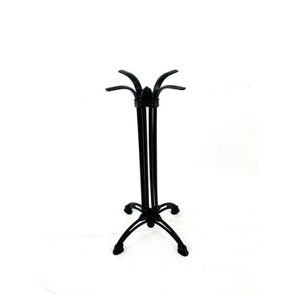 Solid Wood Tables, Cast Aluminum Base, Square, 36w x 36d x 41.5h, Natural