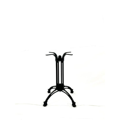 Solid Wood Tables, Cast Iron Base, Square, 36w x 36d x 29.75h, Natural