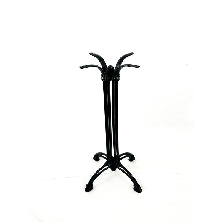 Solid Wood Tables, Cast Iron Base, Square, 36w x 36d x 43.75h, Natural