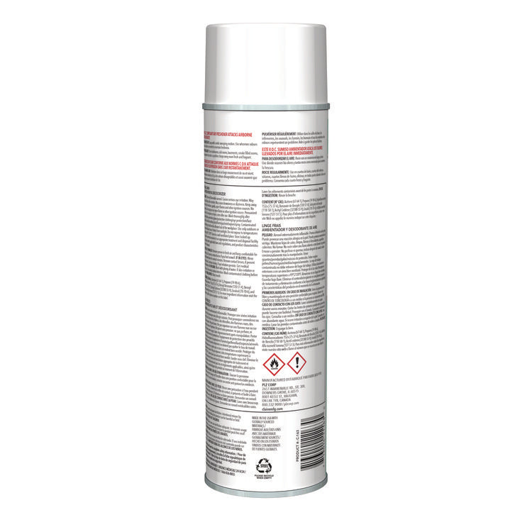 Aerosol Air Freshener and Deodorizer, Fresh Linen, 10 oz Aerosol Spray, 12 Cans
