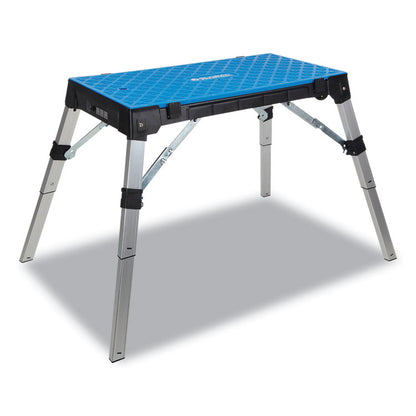 4-in-1 Portable Workbench with Power Strip, 300 to 500 lbs, 38.56 to 53 x 19.86 to 32.28 x 3.56 to 30.5