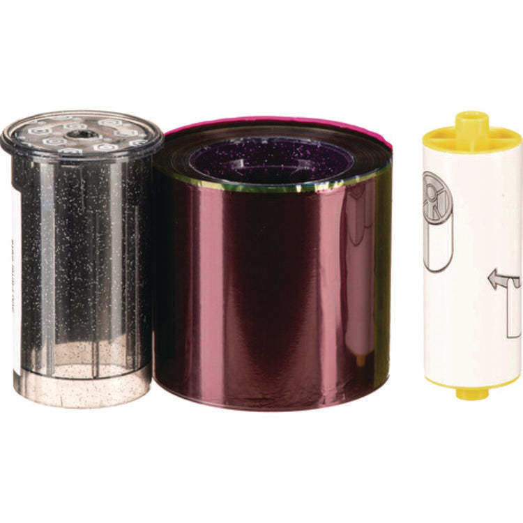 Entrust Full Color Ribbon Kit, Black/Cyan/Magenta/Yellow/Topcoat Protective Layer