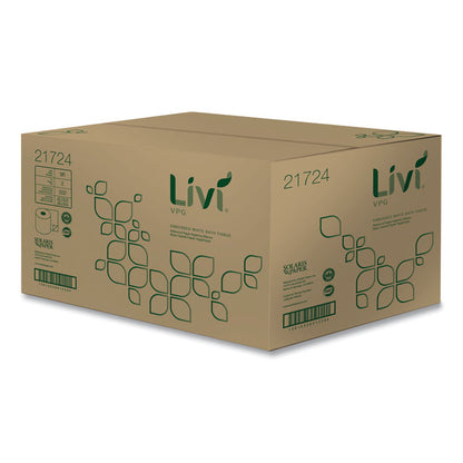 Bath Tissue, 2-Ply, White, 500 Sheets/Roll, 96 Rolls/Carton