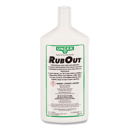 RubOut Glass Cleaner, 16 oz Bottle