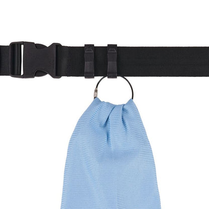 Arsenal 5716 Server Apron Pouch with Pockets, 5 Compartments, 11 x 10, Nylon, Black