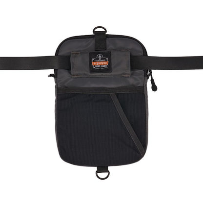 Arsenal 5717 Convertible Nurse Belt Bag, 10 Compartments, 7 x 10, Nylon, Black
