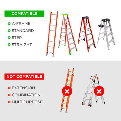 Arsenal 5302 Ladder Shoulder Lifting Strap, Supports Up to 100 lb, 2 x 4 x 10.5, Black