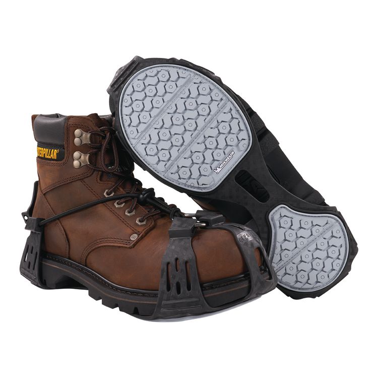 TREX 6326 Spikeless Slip- and Oil-Resistant Traction Device, Large (Men's Sizes 9.5 to 11), Black, Pair
