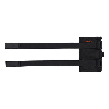 Squids 3390 Dual Band Arm ID/Badge Holder with Hook-and-Loop Closure, Vertical, Black, 3.75 x 5.75, 2.75 x 4.75 Insert
