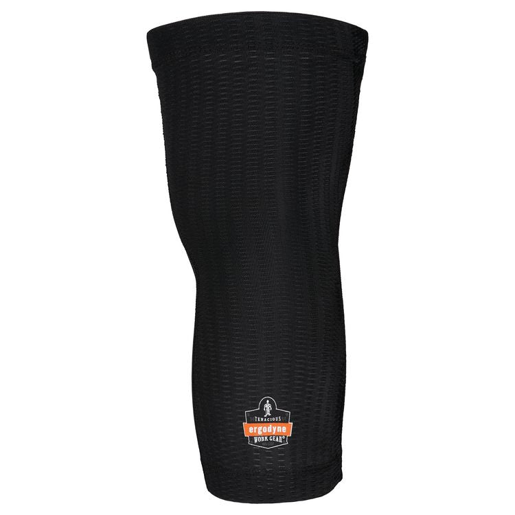 ProFlex 550 Padded Knee Sleeves with 3-Layer Foam Cap, Slip-On, X-Large+, Black, Pair