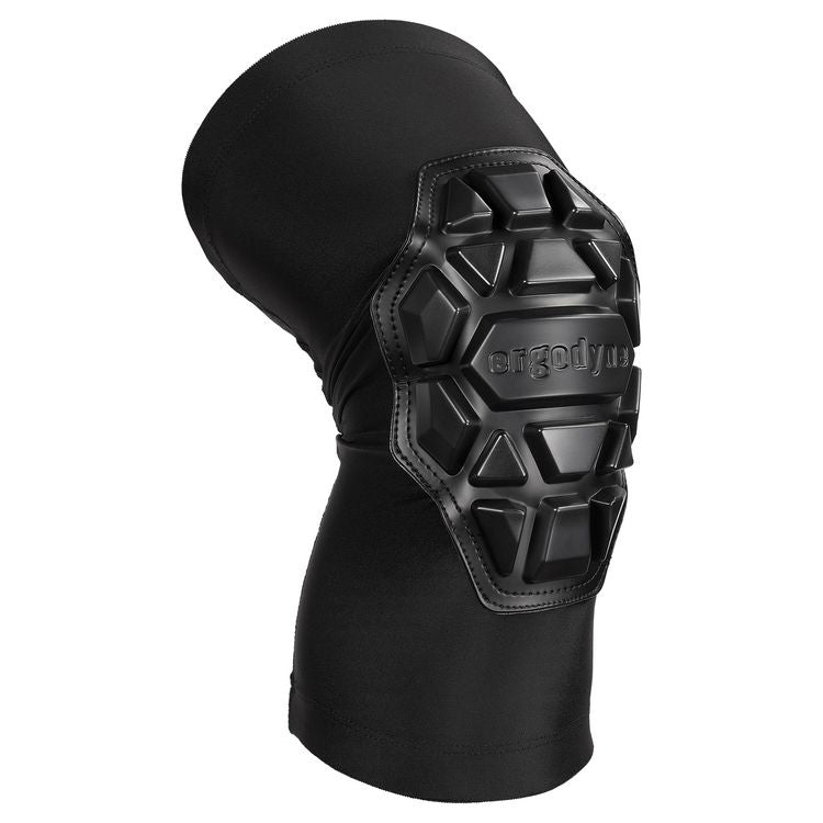 ProFlex 550 Padded Knee Sleeves with 3-Layer Foam Cap, Slip-On, X-Large+, Black, Pair