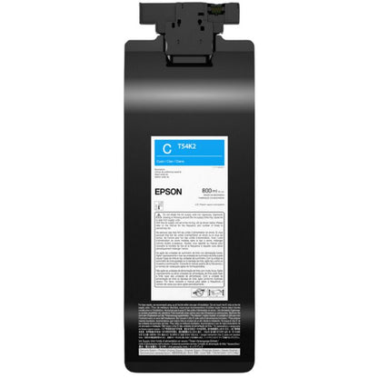 T54K220 (T54K) UltraChrome DG2 Ink, 800 mL, Cyan