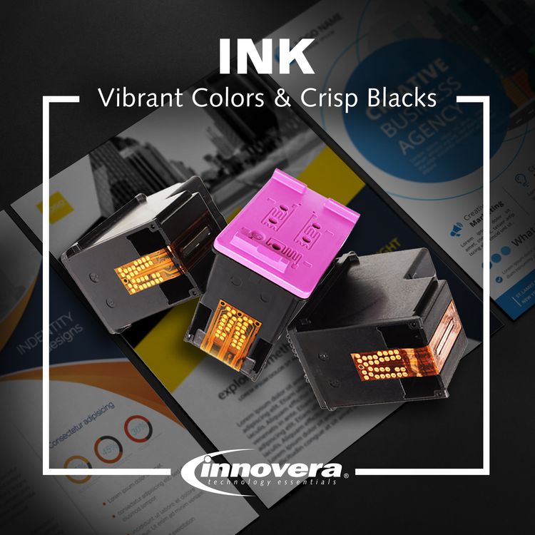 Remanufactured Magenta High-Yield Ink, Replacement for 910XL (3YL63AN), 825 Page-Yield