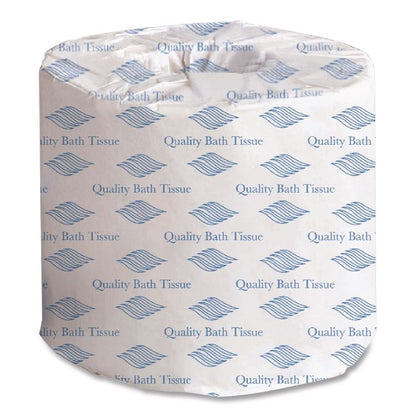 Standard Bath Tissue, 2-Ply, White, 500 Sheets/Roll, 96 Rolls/Carton