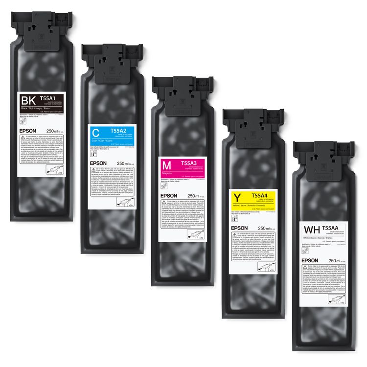 T55A420 (T55A) UltraChrome DG2 Ink, 250 mL, Yellow