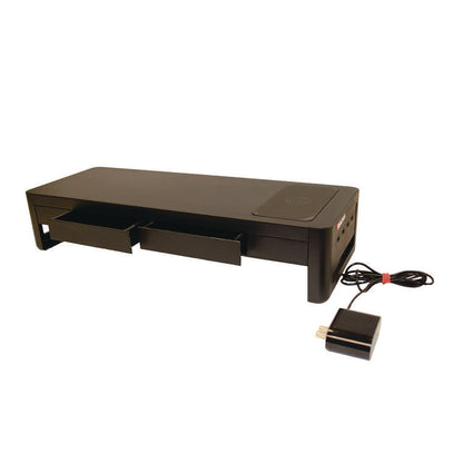 7110017135323, SKILCRAFT Monitor Stand, 21.5 x 8 x 4.33, Black