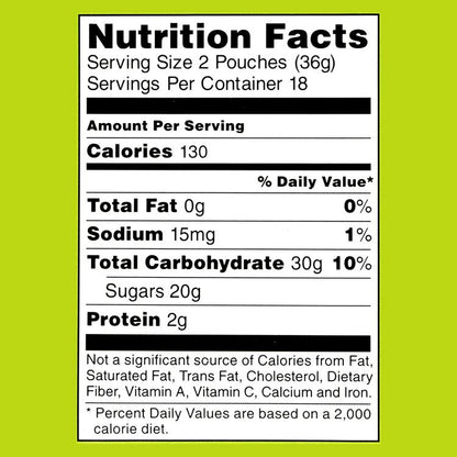 SpongeBob Squarepants Giant Krabby Patties Gummy Candy, Fruity, 0.63 oz Packet, 36/Bag, 2/Carton