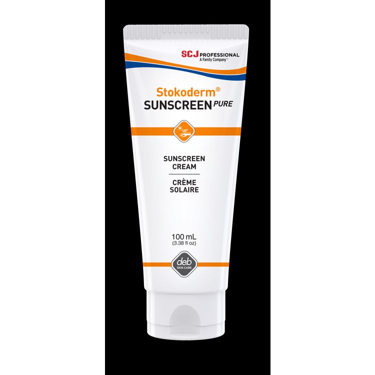 Stokoderm Sunscreen PURE, 100 mL Tube, Unscented, 12/Carton