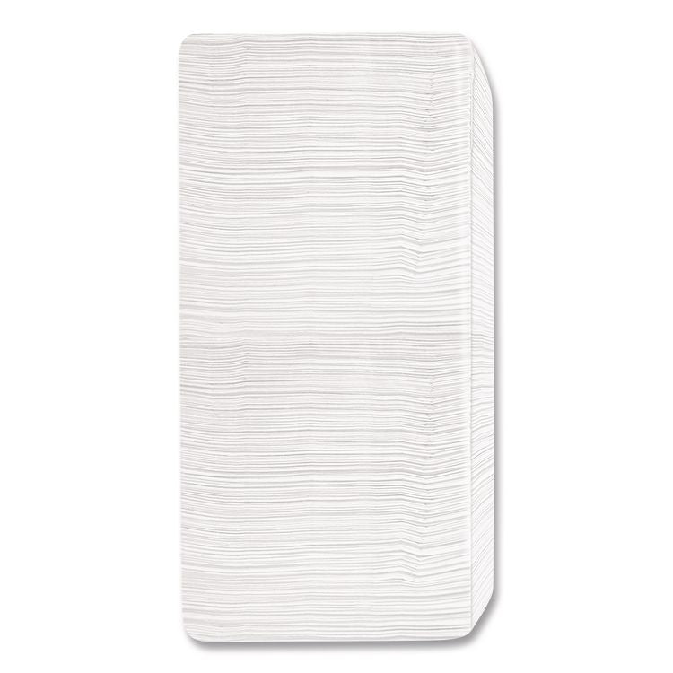 1/4-Fold Lunch Napkins, 1-Ply, 12 x 12, White, 500/Pack, 6 Packs/Carton
