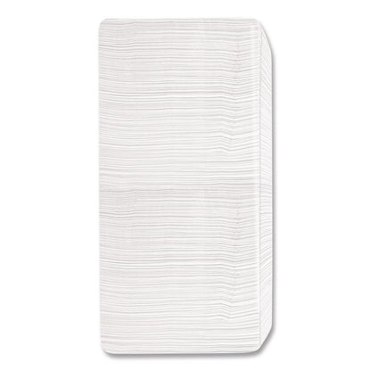 1/4-Fold Lunch Napkins, 1-Ply, 12 x 12, White, 500/Pack, 6 Packs/Carton