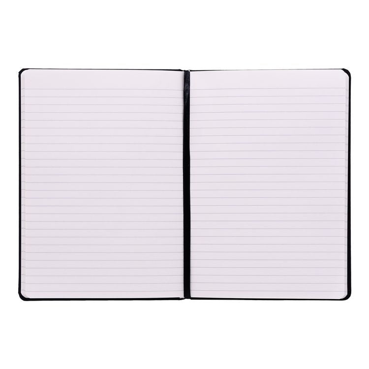 Soft Cover Notebook, College Rule, Black Cover, (96) 8.2 x 5.11 Sheets, 3/Pack