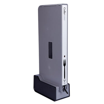 Cutlerease Base, Holds 1 Dispenser, 5.38 x 11 x 5.25, Gray/Black