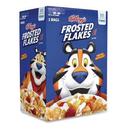 Frosted Flakes Breakfast Cereal, 2 Bags/61.9 oz Box, 2 Boxes/Carton