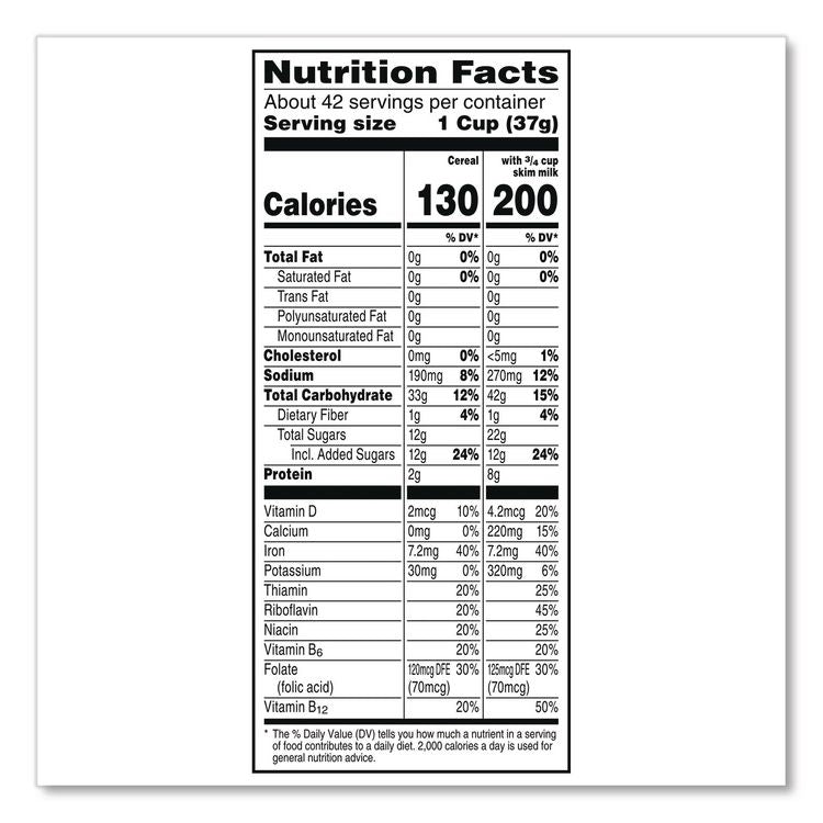 Frosted Flakes Breakfast Cereal, 2 Bags/61.9 oz Box, 2 Boxes/Carton