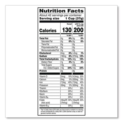 Frosted Flakes Breakfast Cereal, 2 Bags/61.9 oz Box, 2 Boxes/Carton