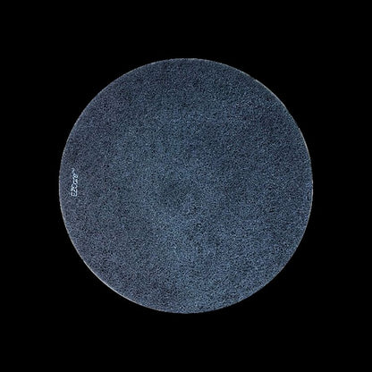 EZ Care Polishing Pad, 27" Diameter, Black/Gray, 2/Carton