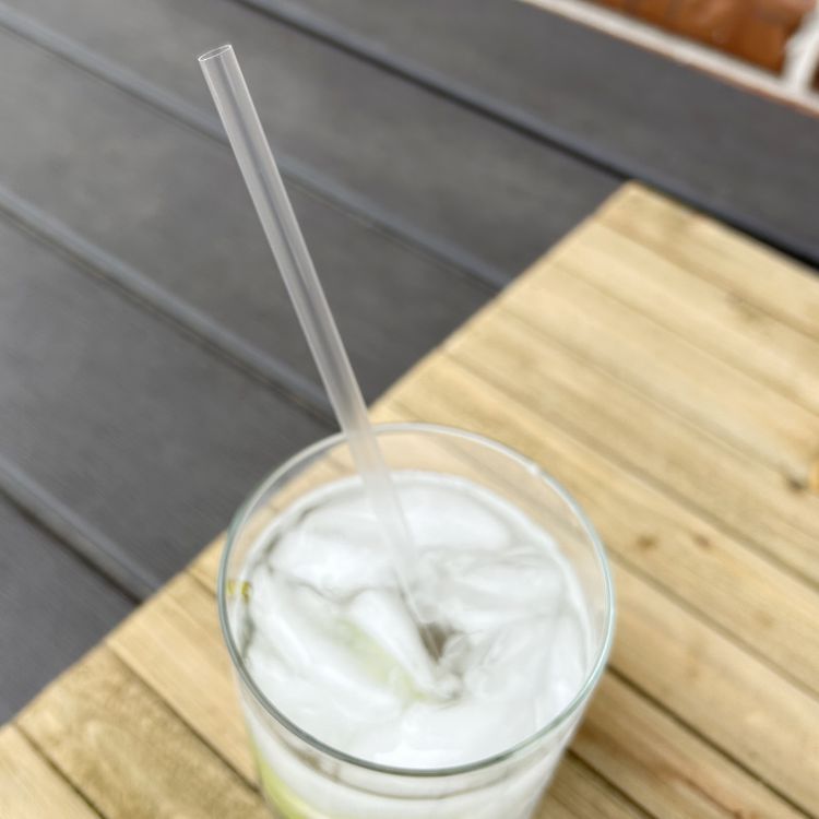 Jumbo Straws, 7.75", Polypropylene, Clear, 250/Pack, 10 Packs/Carton