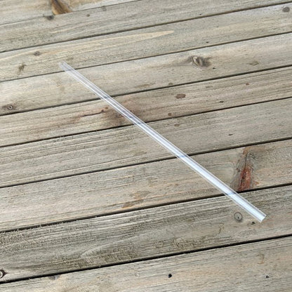Jumbo Straws, 7.75", Polypropylene, Clear, 250/Pack, 10 Packs/Carton