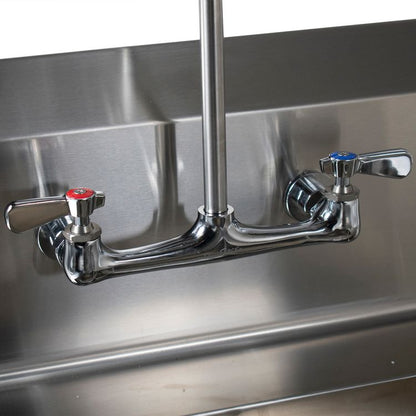 WorkForce Prerinse Add-A-Faucet, 8" Height, Chrome
