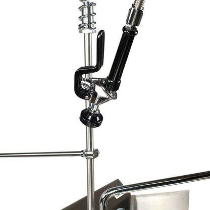 WorkForce Prerinse Add-A-Faucet, 4.62" Height/12" Reach, Chrome