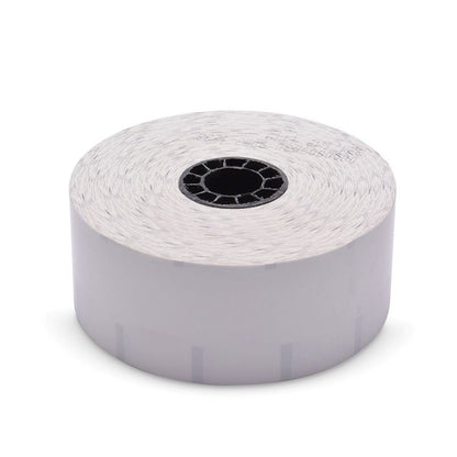 Sticky Media, 1.57" x 375 ft, White, 12 Rolls/Carton