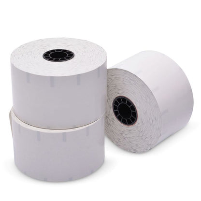 Sticky Media, 2.28" x 350 ft, White, 12 Rolls/Carton