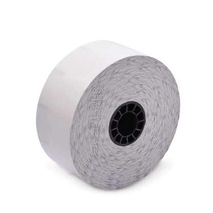 Sticky Media, 1.57" x 375 ft, White, 12 Rolls/Carton