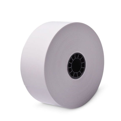 Sticky Media, 1.57" x 270 ft, White, 12 Rolls/Carton
