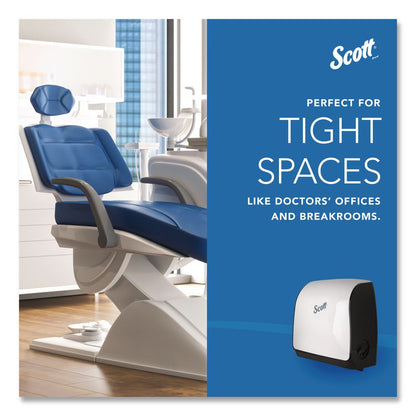 Slimroll Manual Towel Dispenser, 12.65 x 13.02 x 7.18, White
