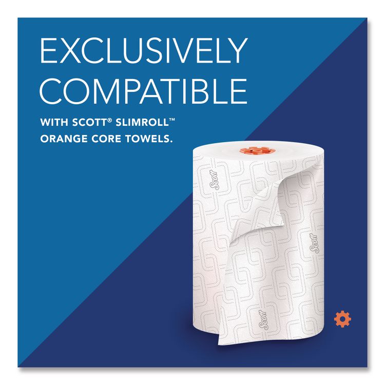 Slimroll Manual Towel Dispenser, 12.65 x 13.02 x 7.18, White