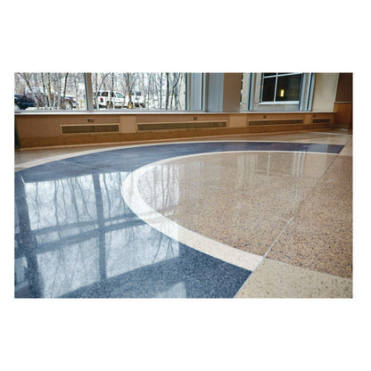 Surface Preparation Pad Plus, 17" Diameter, Maroon, 5/Carton