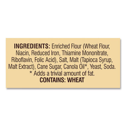 Mini Pretzels. 0.92 oz Pack, 36 Packs/Box, 2 Boxes/Carton