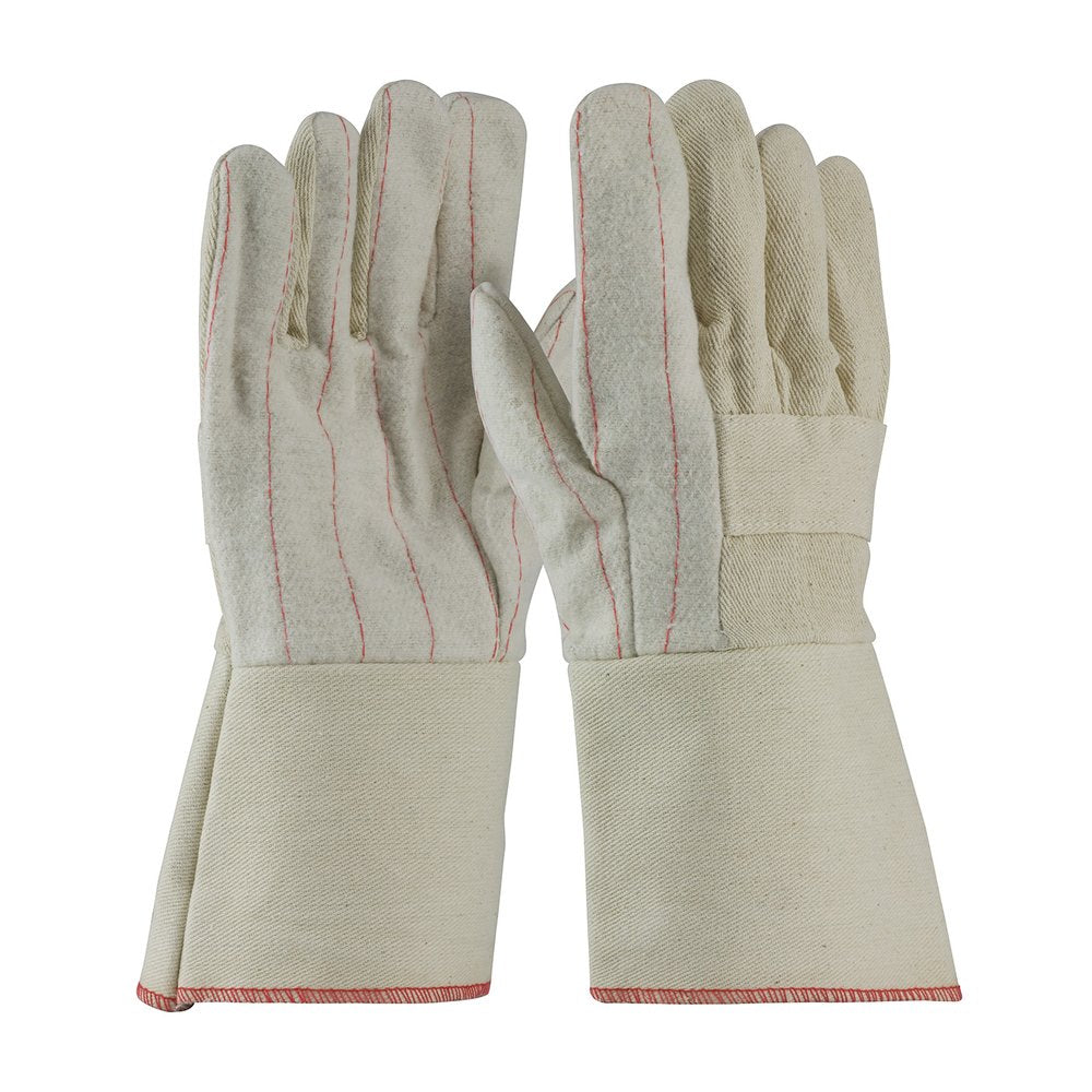 PIP Prem HOT Mill Glove W/ 2-LAYER Cott CANVAS-24 OZ, 12 Pairs/Pack